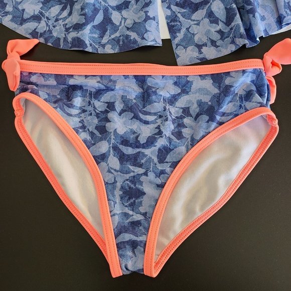 Jantzen Swim Jantzen Girls Tankini Ruffles Swimsuit 2 Piece Poshmark